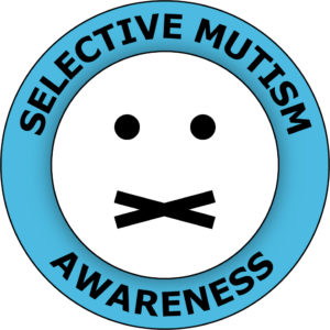 selective mutism logo sticker